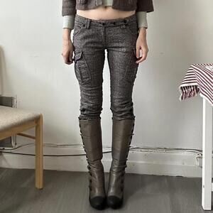 Miss Blumarine Herringbone Capris.